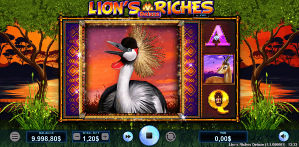 Lions Riches Deluxe Screenshot 1