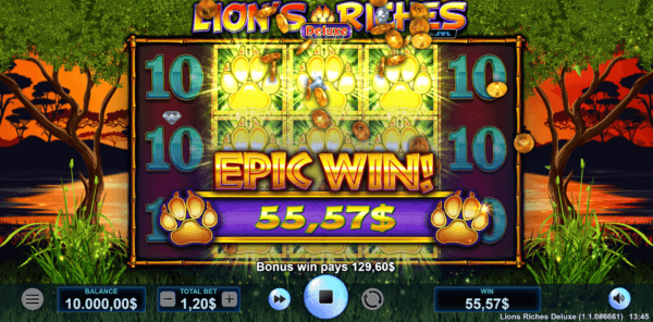 Lions Riches Deluxe Screenshot 6