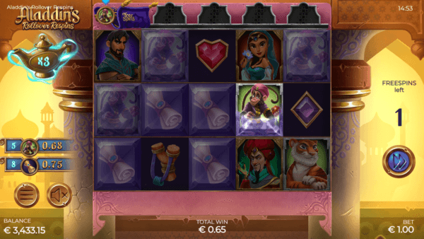 Aladdin's Rollover Respins Screenshot 8